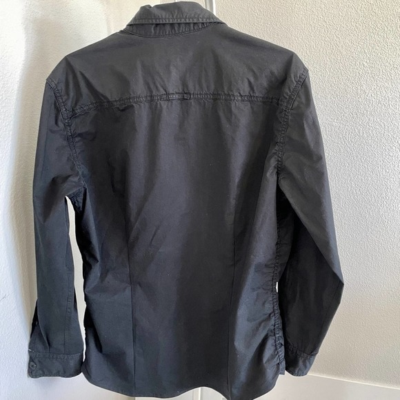 Black Diesel Button Down Shirt Never Worn it’s marked medium, - Picture 2 of 2